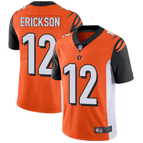 Cincinnati Bengals Limited Orange Men Alex Erickson Alternate Jersey NFL Footballl #12 Vapor Untouchable->cincinnati bengals->NFL Jersey